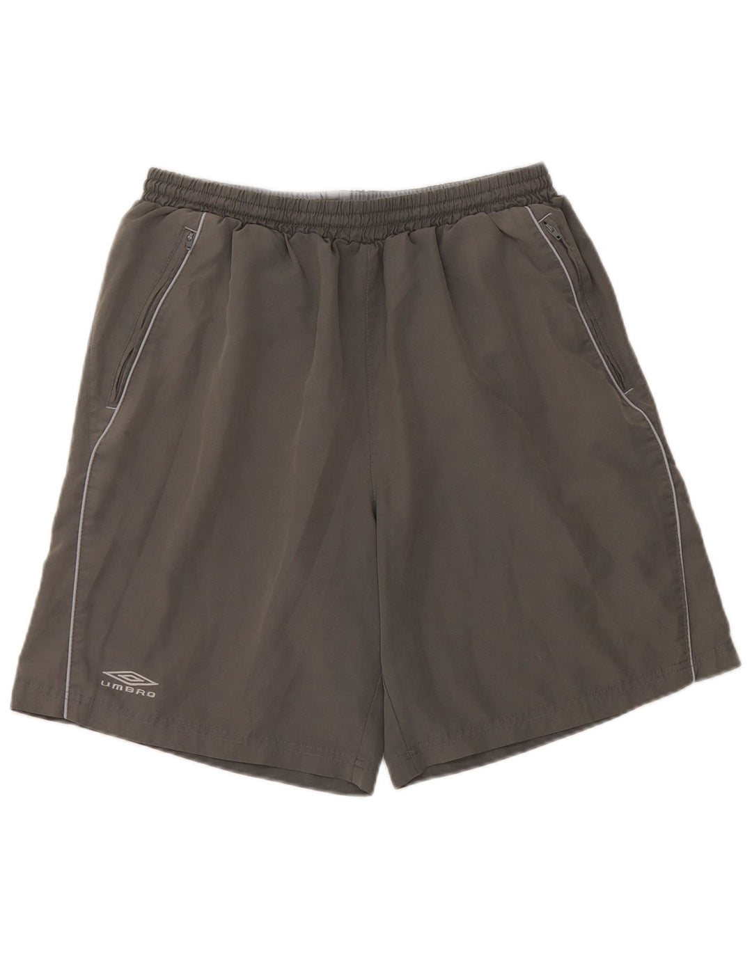 Pantaloni scurți sport Umbro pentru bărbați, mari, gri, poliester