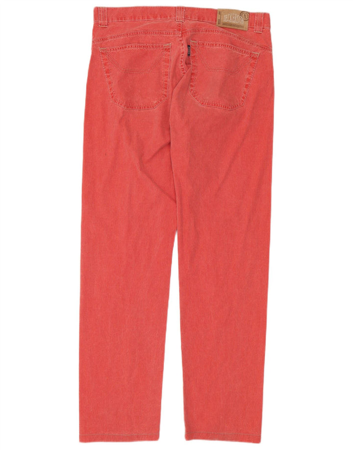 Pantaloni casual drepti pentru bărbați JECKERSON W36 L34 roșii
