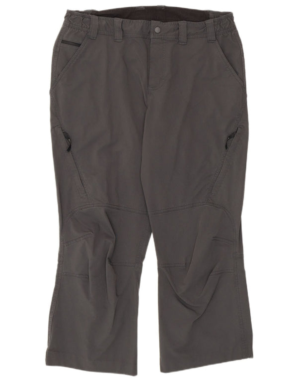 Pantaloni tăiați pentru drumeții pentru femei Berghaus UK 14 Large W34 L25 Gri Poliamidă
