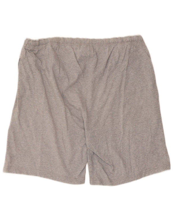 Pantaloni scurți sport Champion pentru bărbați XL, bumbac gri