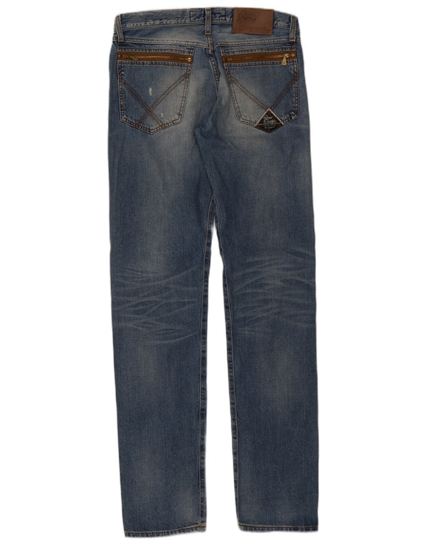 ROY ROGERS Blugi subțiri Seven Bell pentru femei IT 46 Large W32 L35 Blue Bumbac