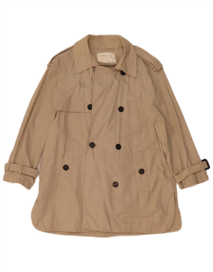 Trench supradimensionat pentru femei Zara UK 10 Mic Bej