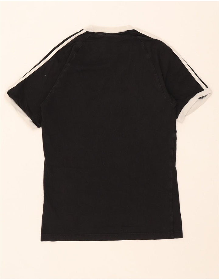 Tricou pentru bărbați Adidas Top mic, negru, bumbac