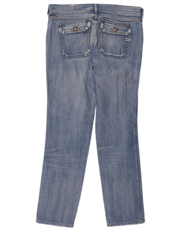 Blugi slim pentru femei Distressed Diesel W30 L29 Bumbac albastru