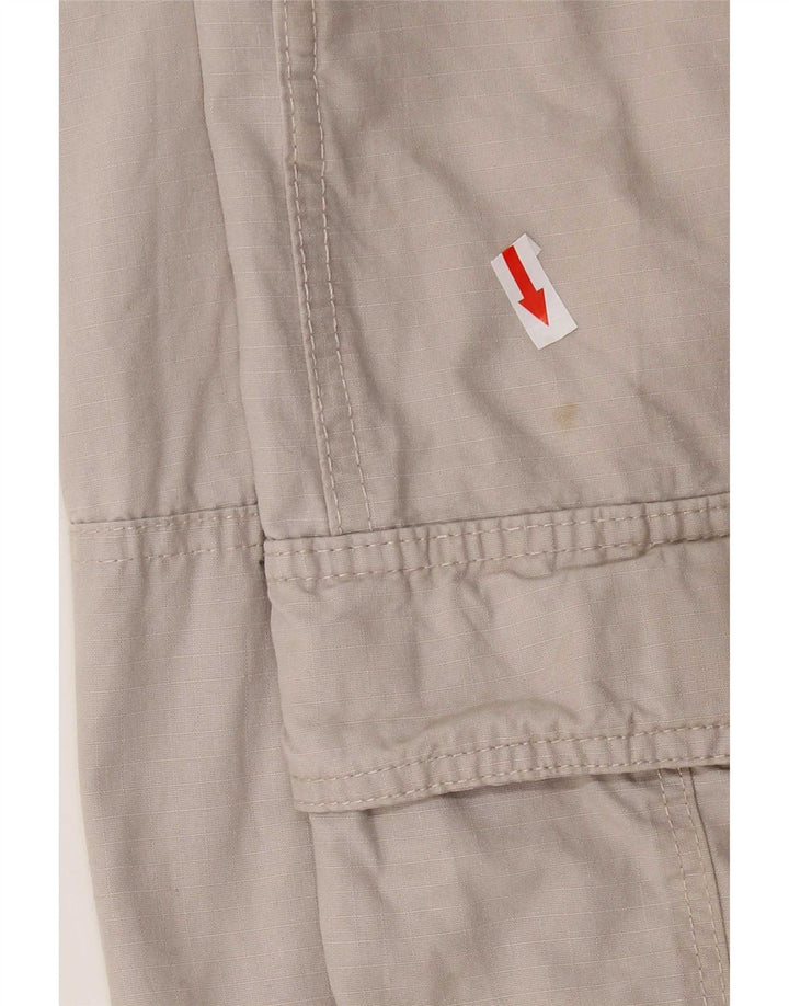 Pantaloni scurți cargo Wrangler pentru bărbați W44 2XL bumbac gri