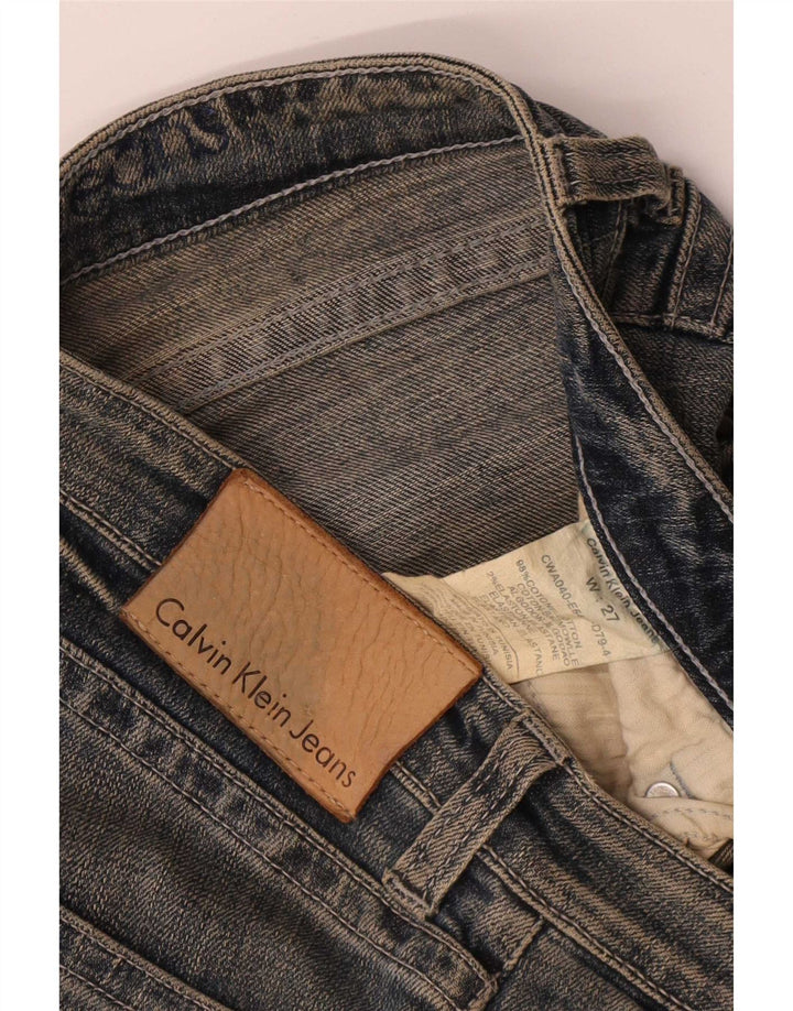 Blugi slim pentru femei Calvin Klein L27 L34 Bumbac albastru