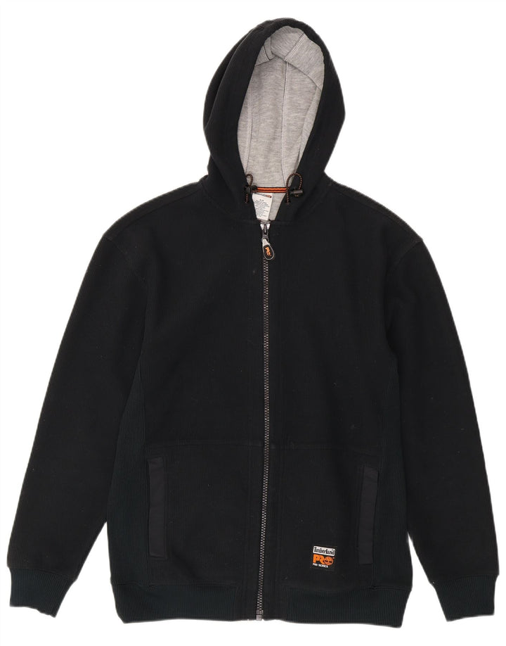 Pulover Timberland pentru bărbați, cu fermoar, poliester mic, negru