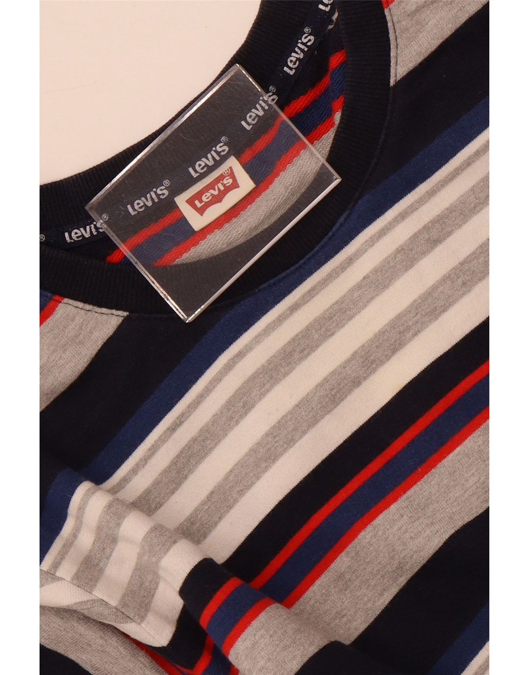 Pulover Levi's pentru bărbați, cu dungi mici, multicolore
