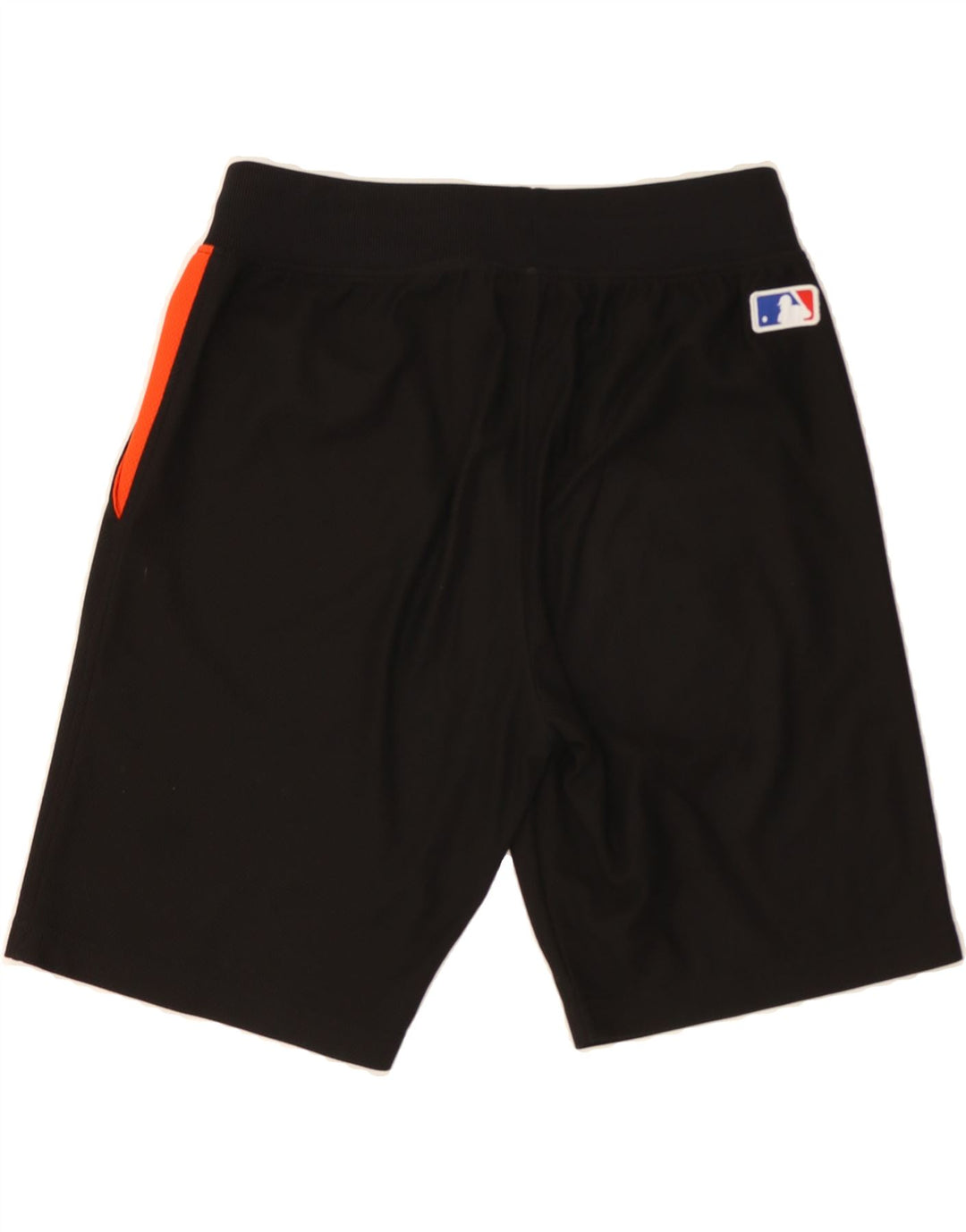 NEW ERA Mens Sport Shorts Medium  Black Colourblock Polyester Vintage New Era and Second-Hand New Era from Messina Hembry 