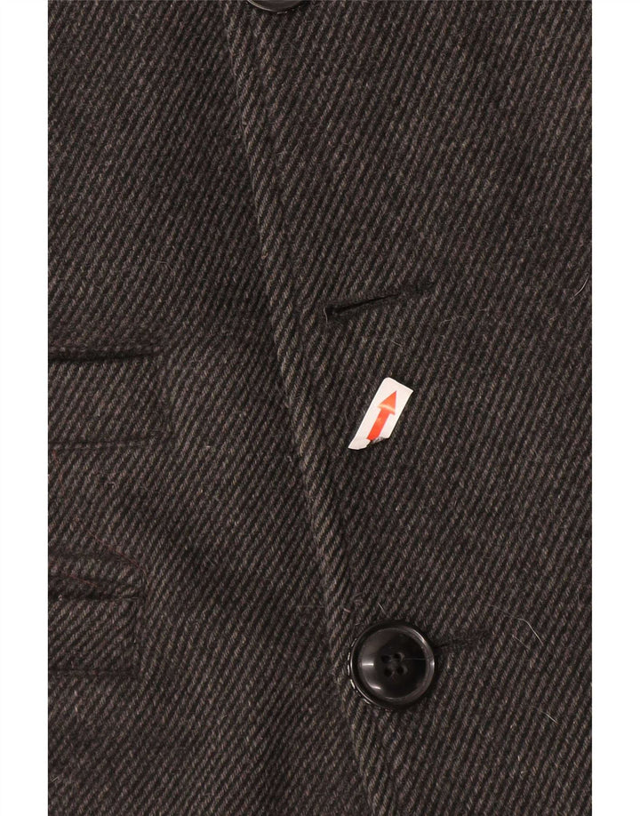 Palton pentru bărbați Superdry UK 40 Lână mare, gri