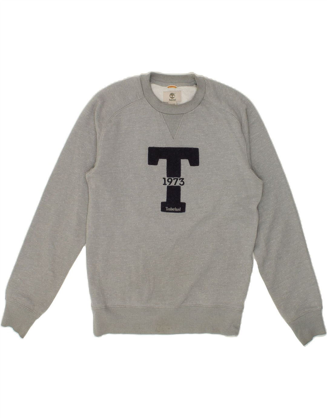 TIMBERLAND Mens Regular Fit Sweatshirt Jumper XS Grey Cotton Vintage Timberland and Second-Hand Timberland from Messina Hembry 