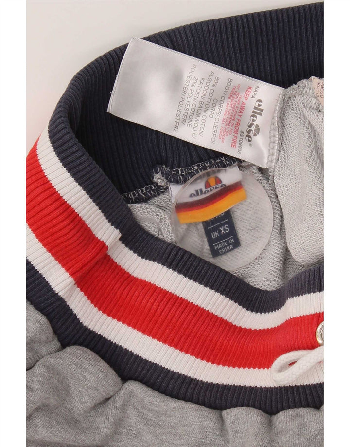 Pantaloni scurți sport grafic pentru bărbați Ellesse XS bumbac gri