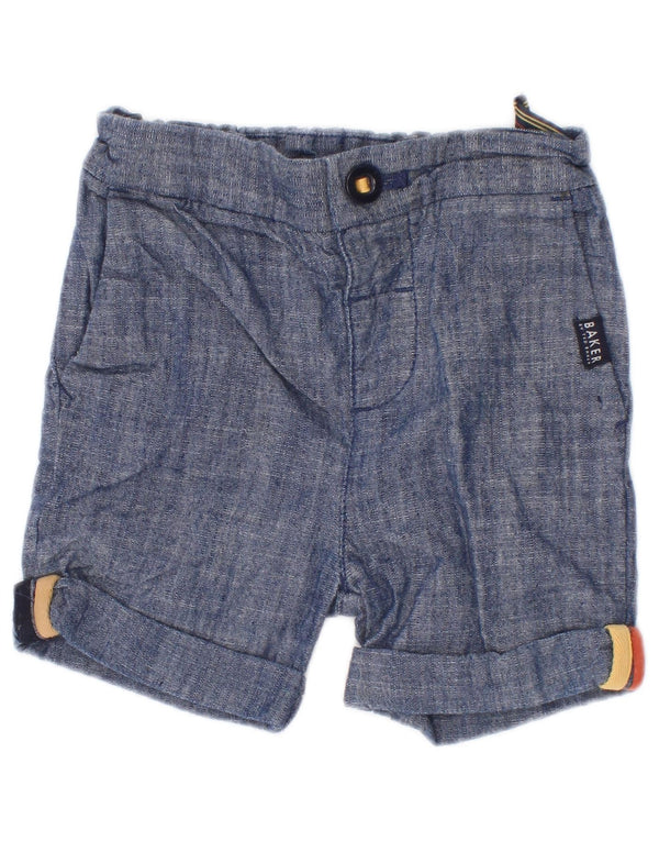 Pantaloni scurti chino Ted Baker pentru bebelusi 3-6 luni W16 bumbac albastru