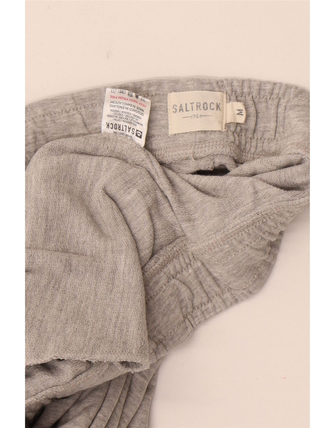 Pantaloni scurți sport pentru bărbați Saltrock, bumbac gri mediu