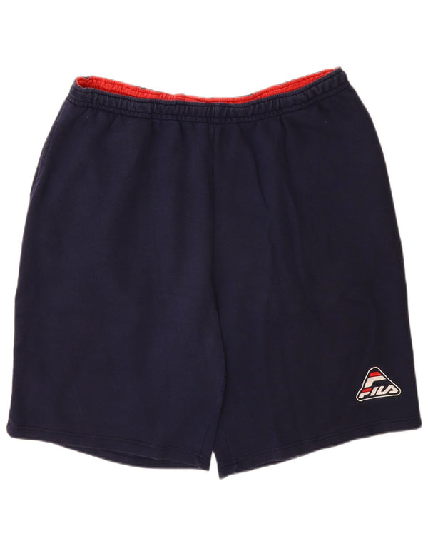 Pantaloni scurți sport FILA pentru bărbați, XL, bleumarin, bumbac