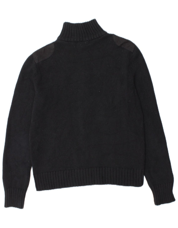 Pulover cardigan militar pentru femei Ralph Lauren UK 12, mediu, bleumarin, bumbac