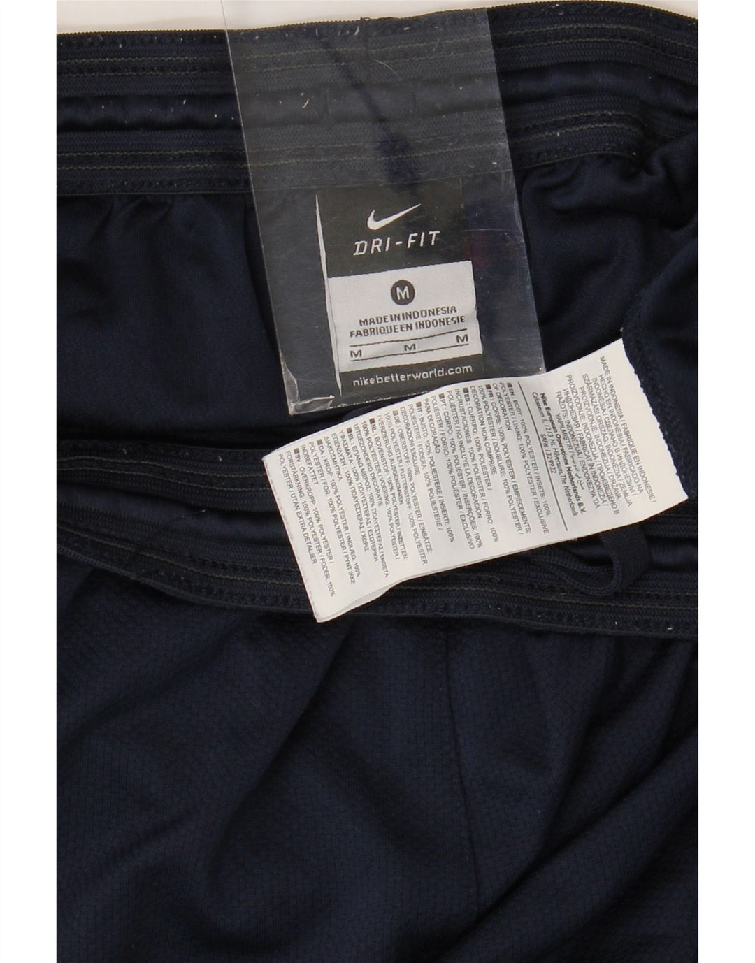 Pantaloni scurți sport NIKE Anglia pentru bărbați, poliester mediu albastru