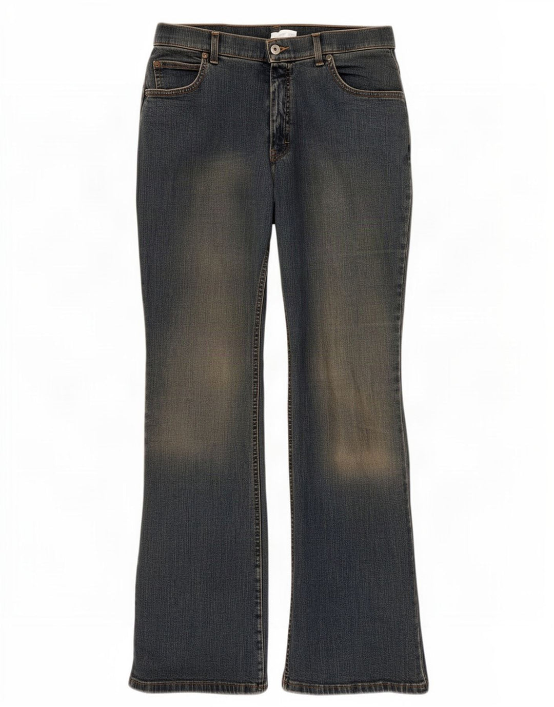 Blugi Bootcut pentru femei Marks & Spencer UK 16 Large W32 L31 Blue Bumbac