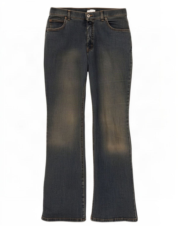 Blugi Bootcut pentru femei Marks & Spencer UK 16 Large W32 L31 Blue Bumbac