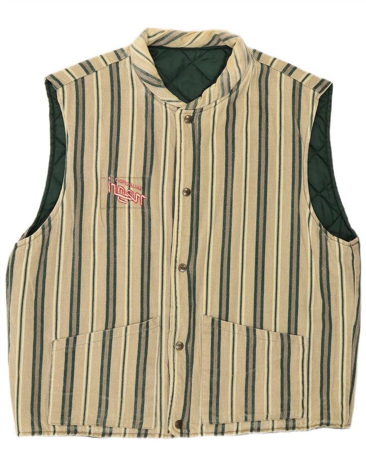 Gilet matlasat reversibil pentru bărbați Creative UK 40, verde mare