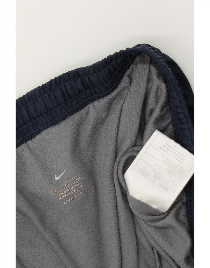 Pantaloni scurți sport Nike Dri Fit pentru bărbați XL, poliester bleumarin