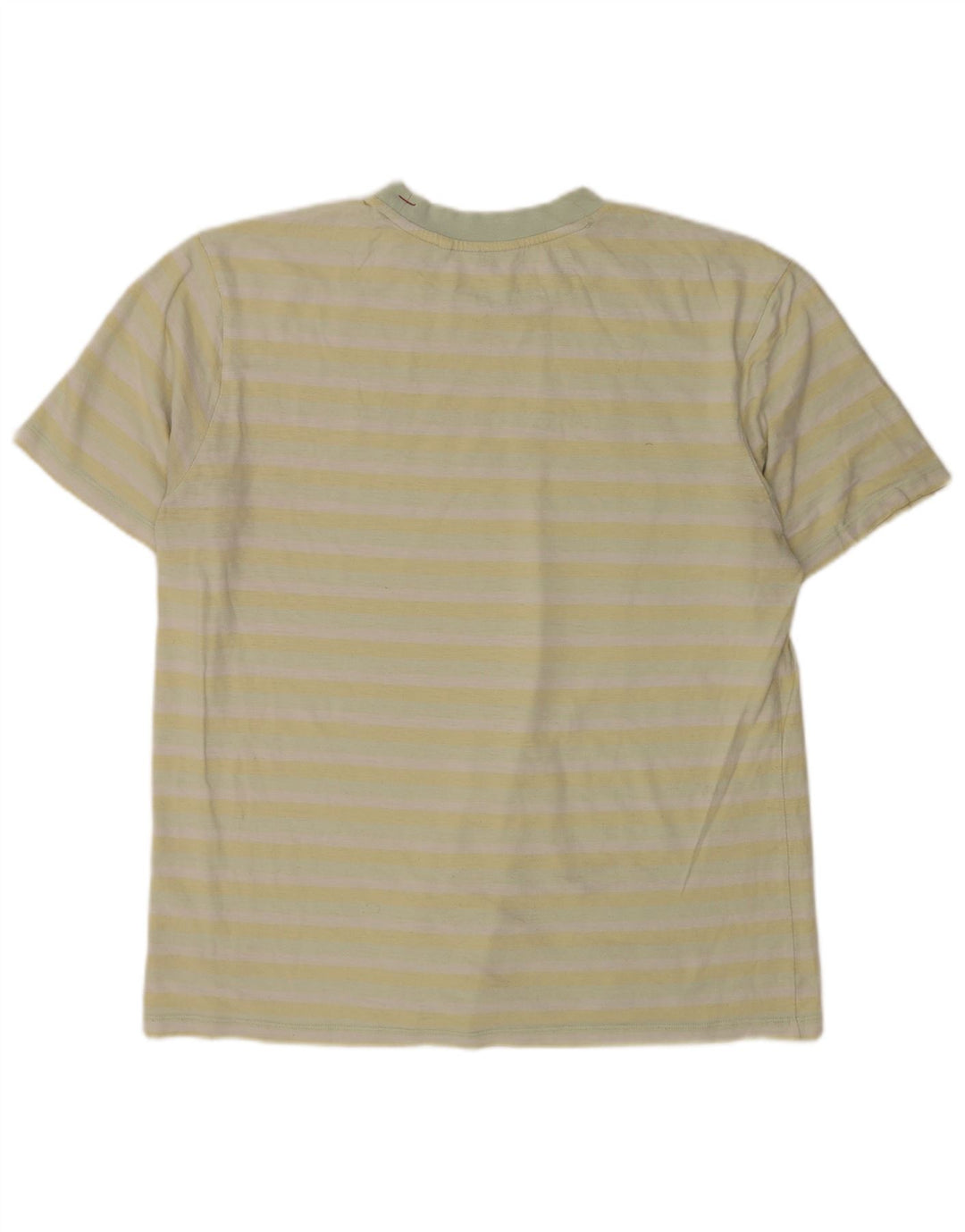 Tricou grafic Guess pentru bărbați Top mare cu dungi galbene
