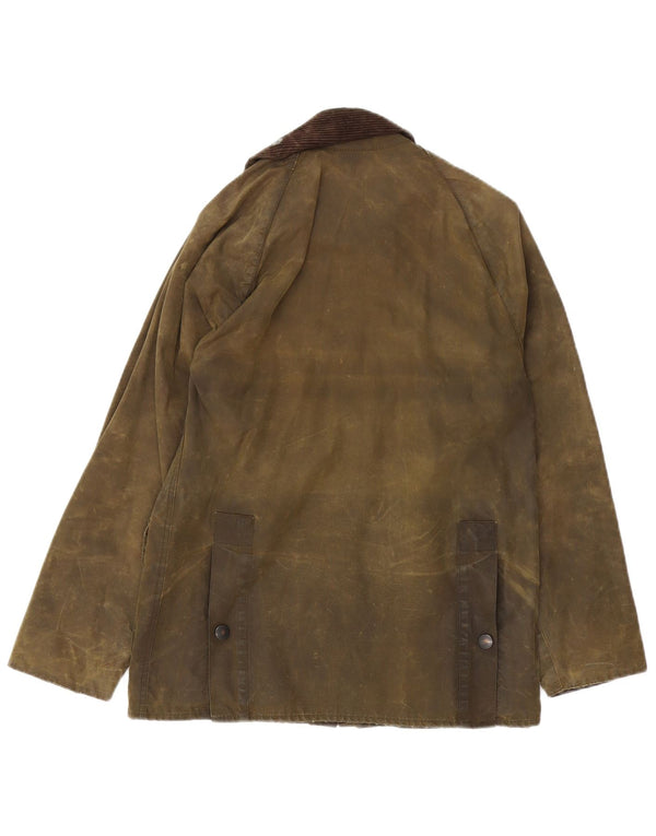 Jachetă pentru bărbați Barbour Bedale din bumbac cerat UK 34 XS Kaki