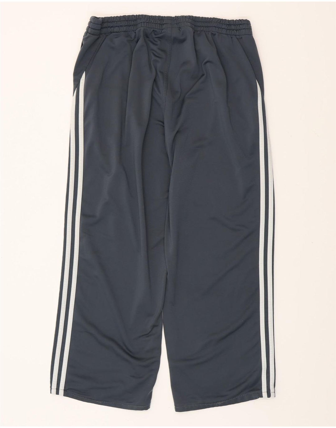 Pantaloni de trening crop ADIDAS pentru bărbați, mari, gri, poliester