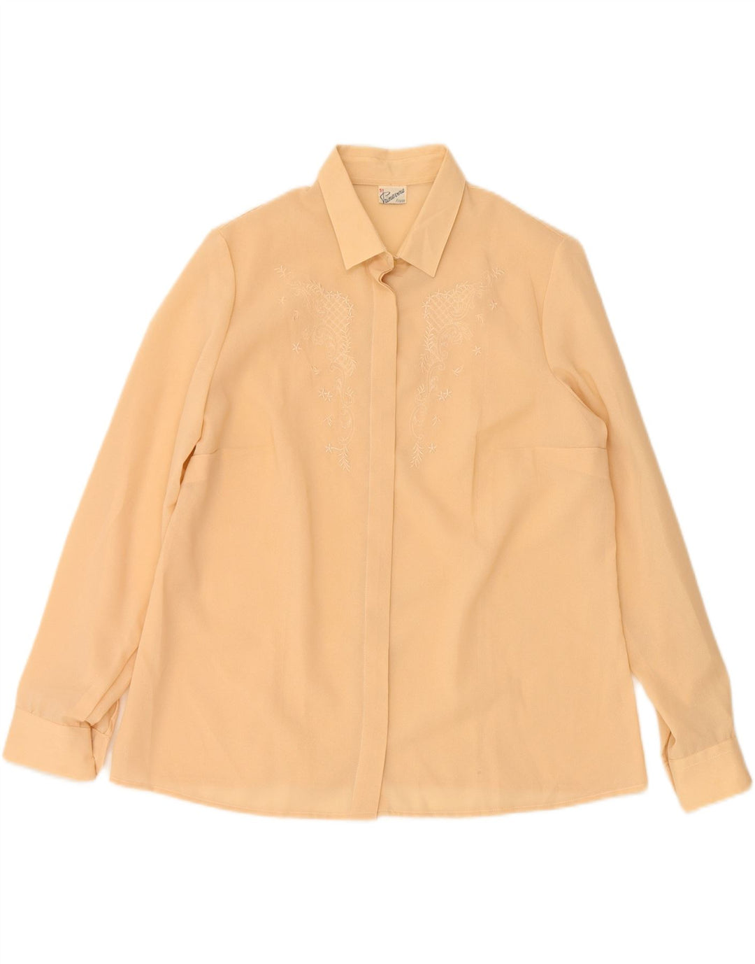 PRIMAVERA FIRENZE Womens Shirt Blouse IT 51 XL Beige Vintage Primavera Firenze and Second-Hand Primavera Firenze from Messina Hembry 