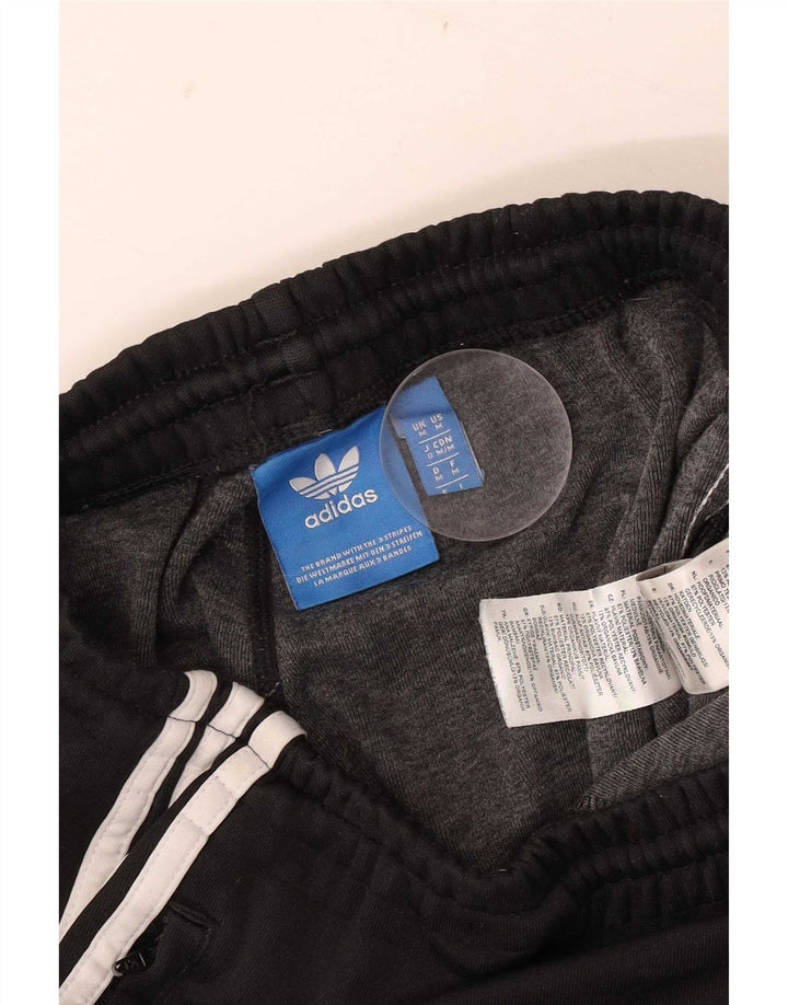 Pantaloni de trening Adidas pentru bărbați Joggeri poliester mediu negru