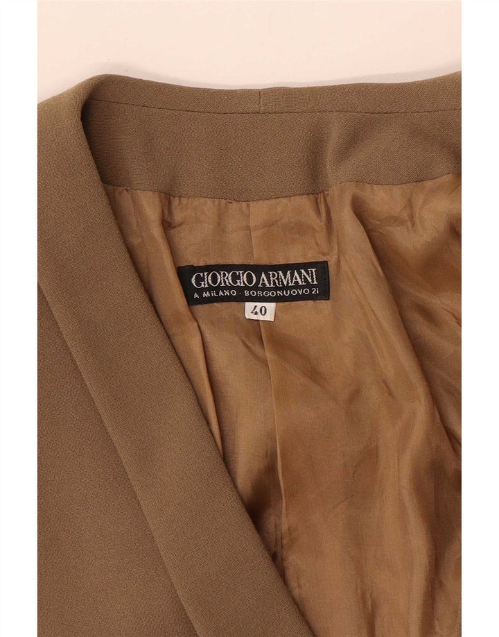 Blazer pentru femei Giorgio Armani EU 40 Bej mediu