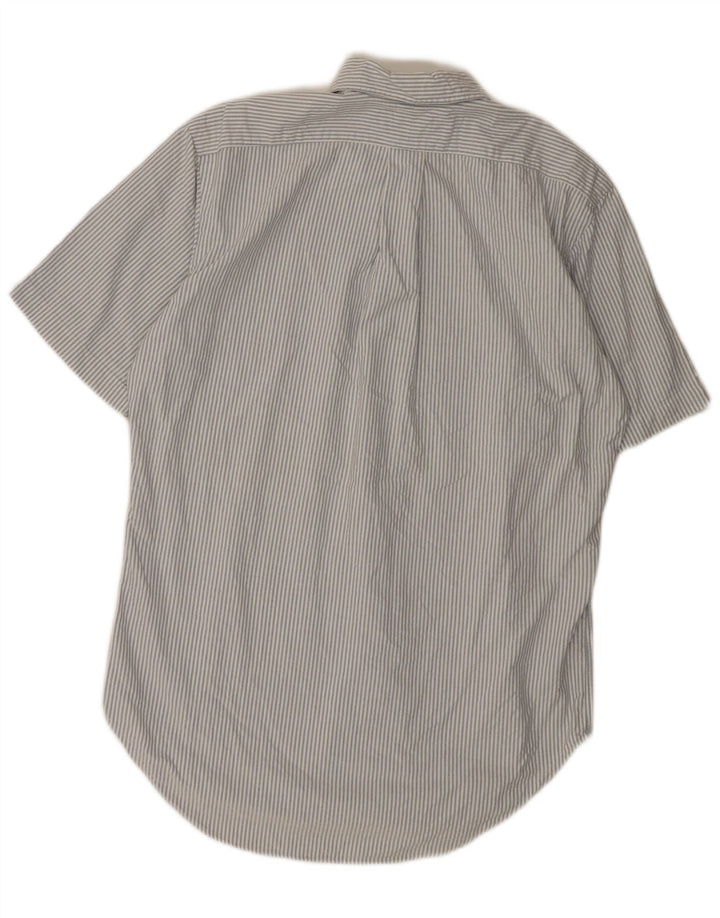 Cămașă RALPH LAUREN pentru bărbați, cu mânecă scurtă, în formă clasică, cu dungi albe mici