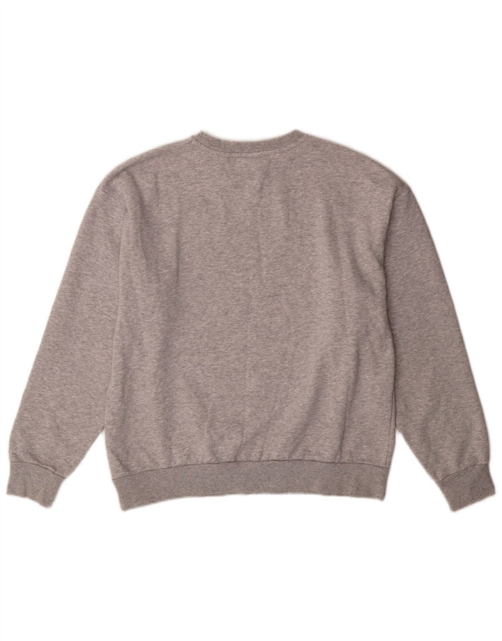 Pulover cu grafic pentru femei PUMA UK 14 bumbac gri mediu