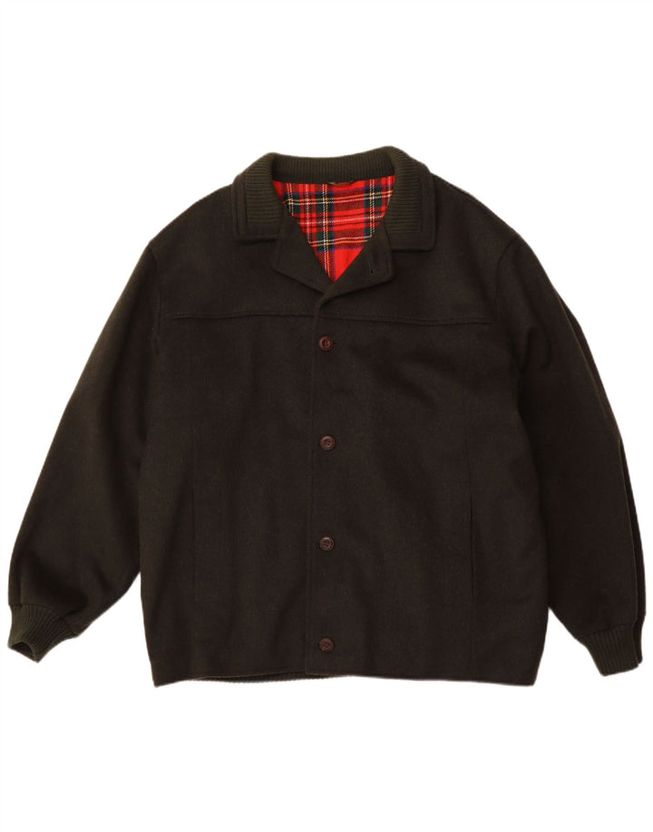 Jachetă bomber pentru bărbați MERLET IT 56 3XL Kaki Lână