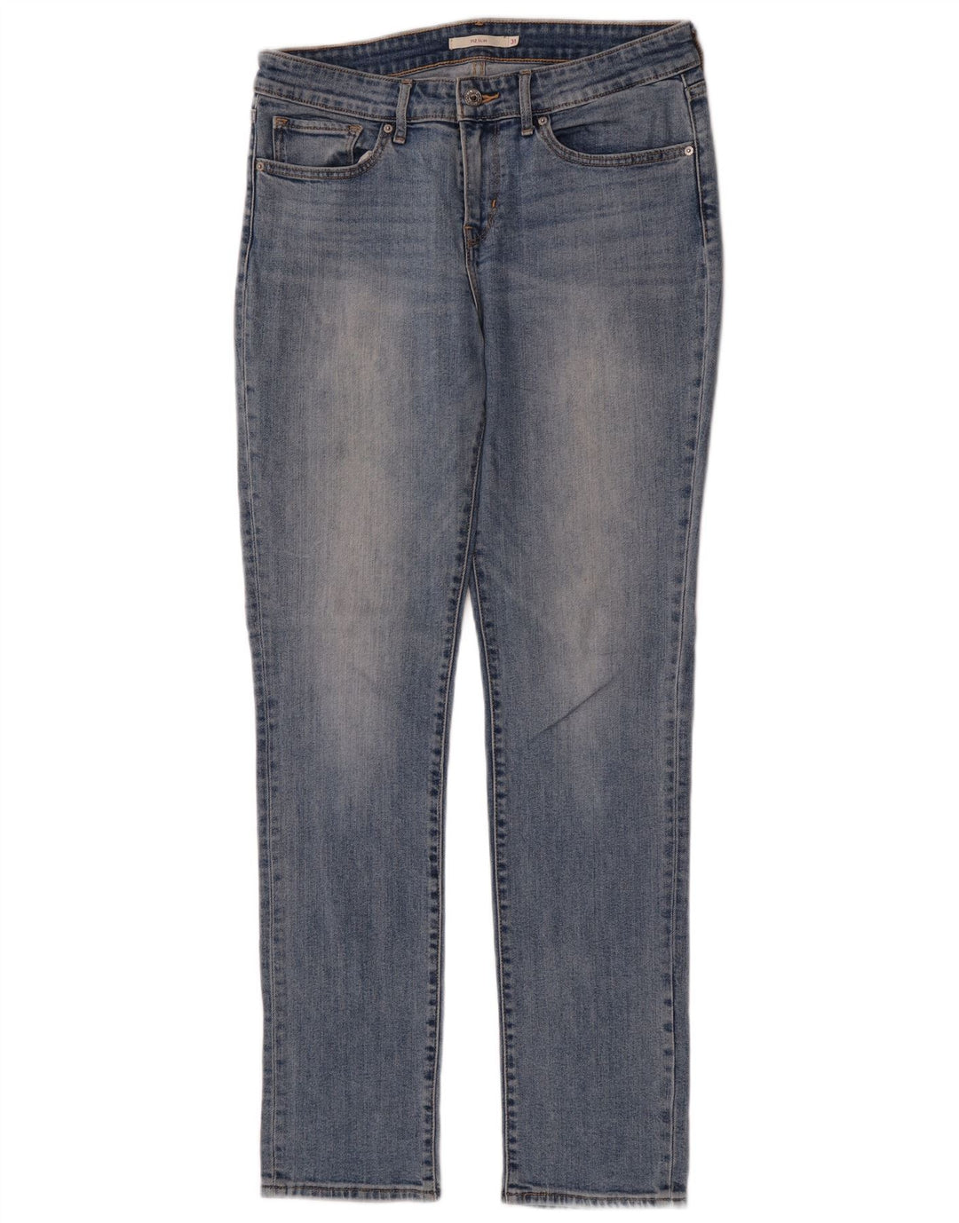 Blugi Levi's 712 Slim pentru femei W31 L32 Bumbac albastru