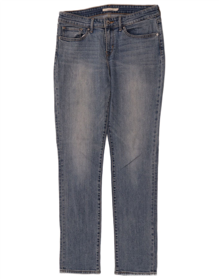 Blugi Levi's 712 Slim pentru femei W31 L32 Bumbac albastru