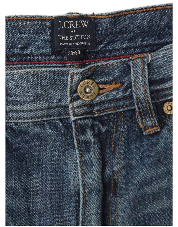 J. CREW The Sutton Straight Jeans pentru bărbați W30 L30 Bumbac albastru