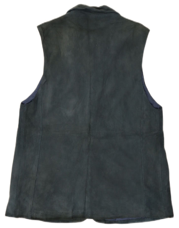 Gilet pentru femei PENELOPE din piele intoarsa IT 44 Medium Blue
