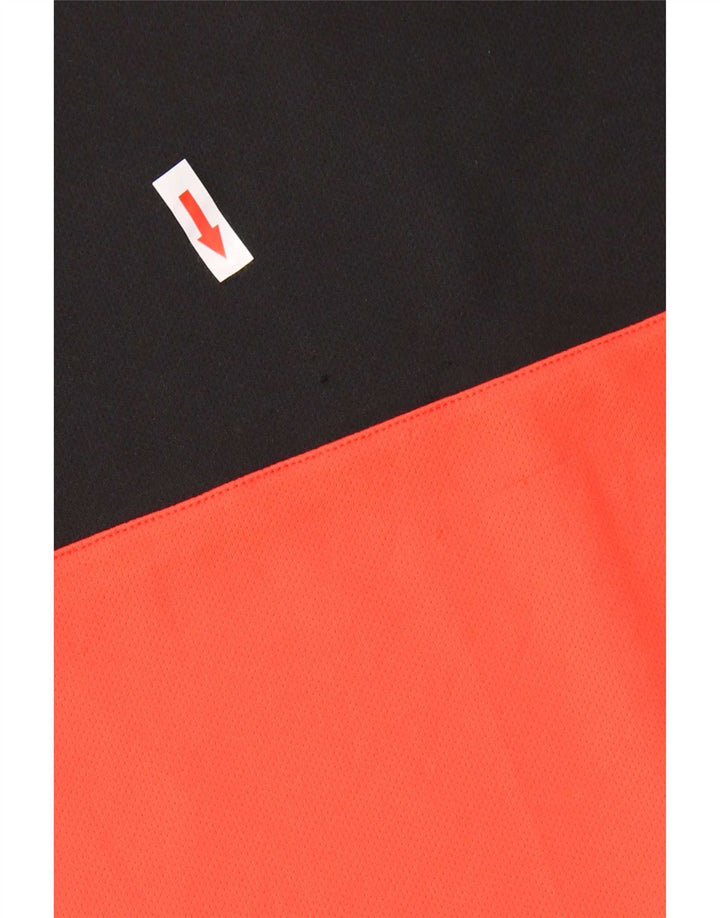 Tricou polo Nike pentru bărbați Dri Fit, mare, portocaliu, poliester