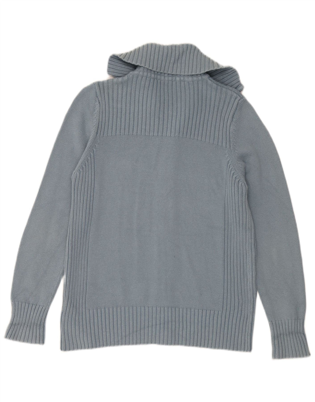 Pulover cardigan pentru femei Marks & Spencer UK 16, mare, albastru, bumbac