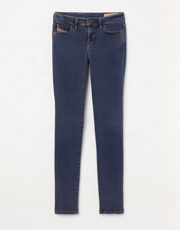 Blugi skinny pentru femei Diesel W29 L31 Bumbac albastru