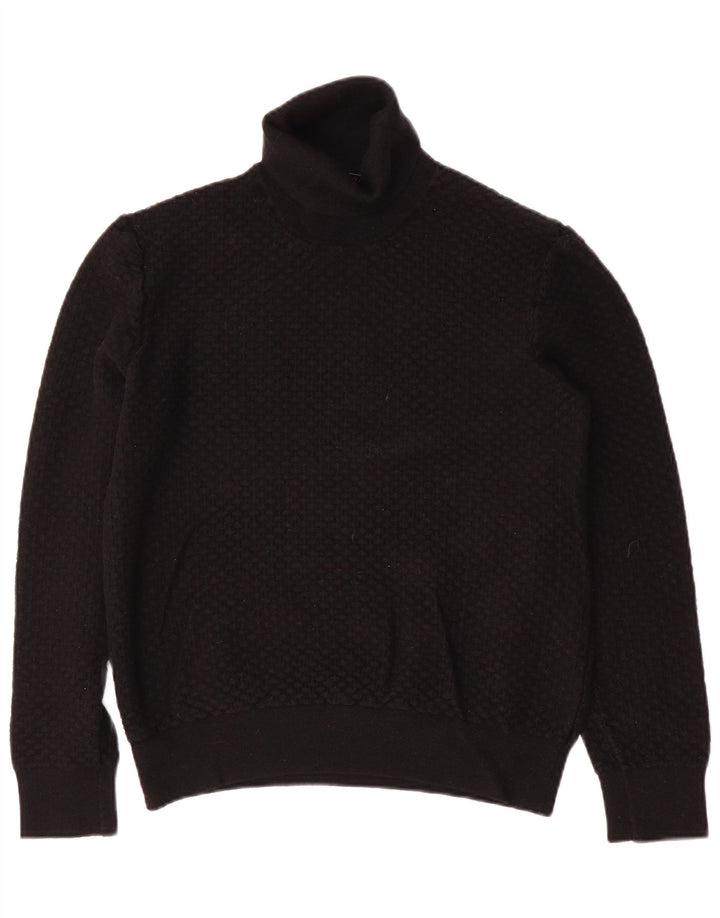 TRUSSARDI Pulover cu gât rulat pentru femei UK 20 2XL Negru