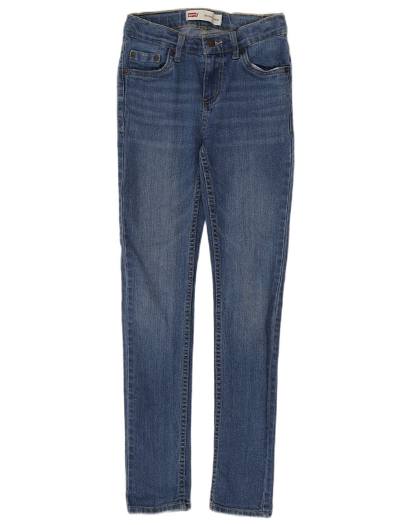 Blugi super skinny pentru băieți Levi's 11-12 ani L24 L27 Bumbac albastru