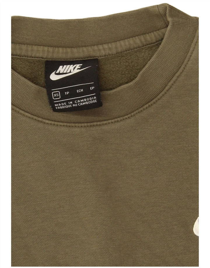 Pulover Nike pentru bărbați XS Kaki Bumbac