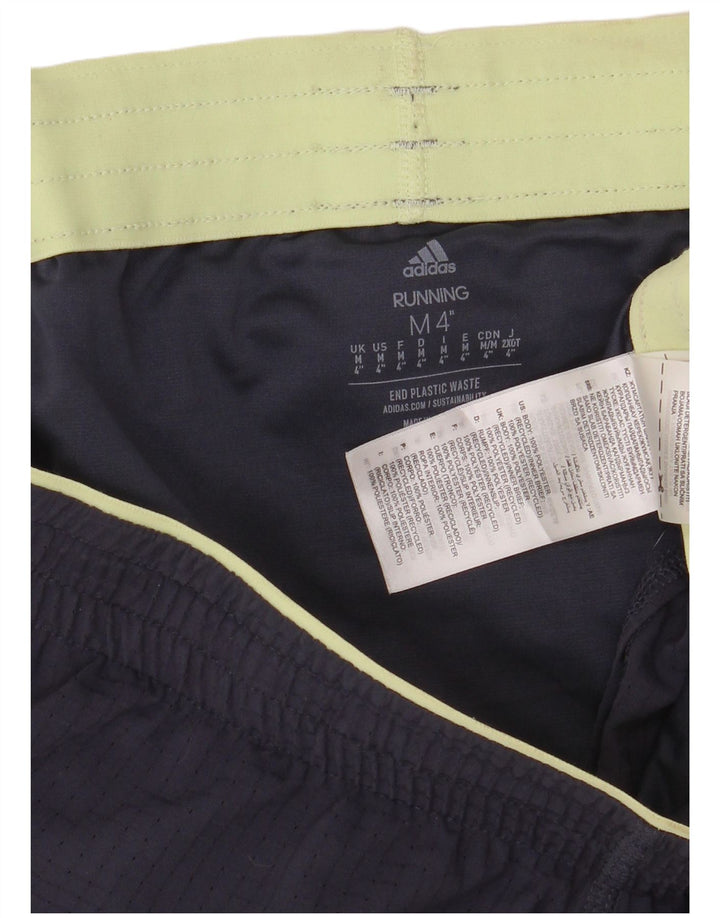 Pantaloni scurți sport Aeroready pentru femei Adidas UK 14 Medium Bleumarin Poliester