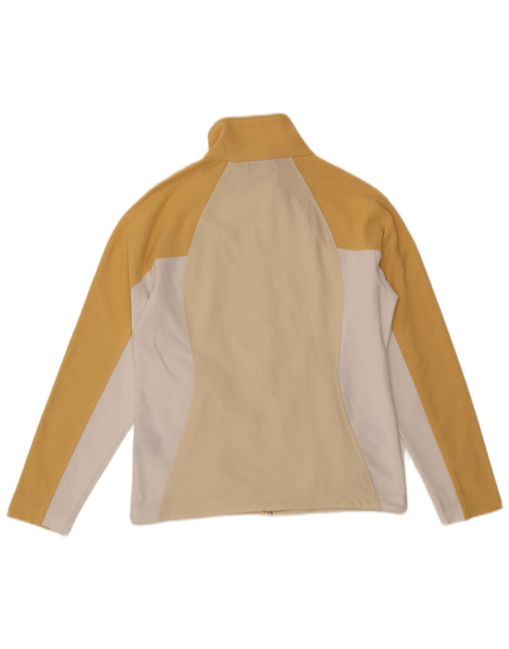 Trening complet Kappa pentru femei UK 14 Medium Yellow Colorblock Poliester