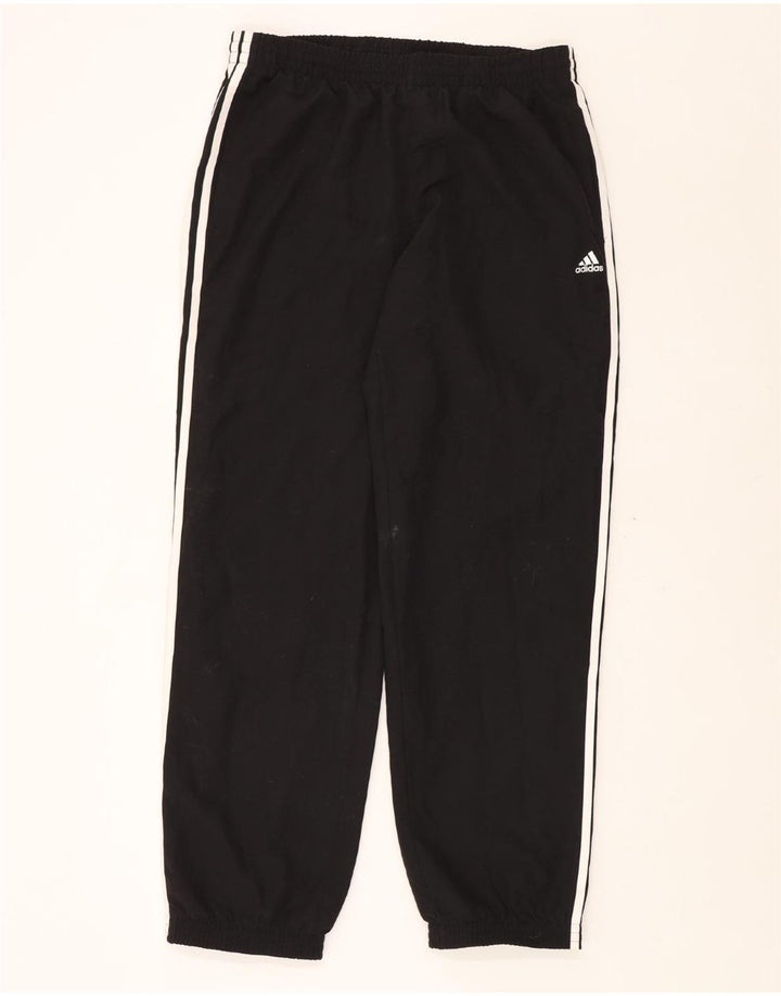 Pantaloni de trening Climalite pentru bărbați ADIDAS Joggeri mari, negru, poliester