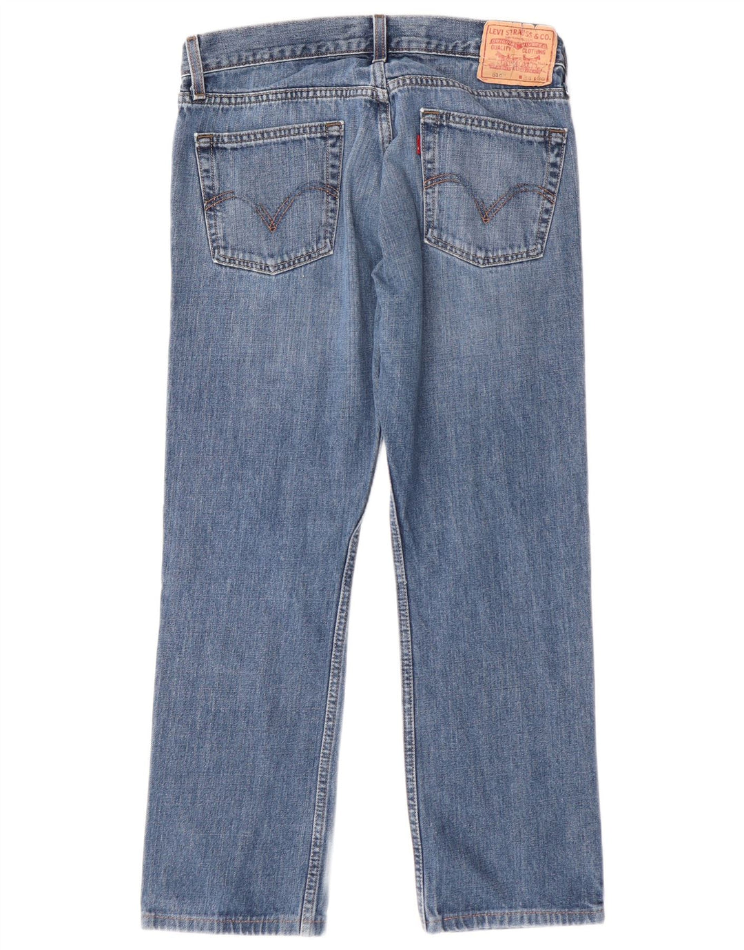 Blugi Levi's 514 Slim Straight pentru bărbați W34 L27 Bumbac albastru
