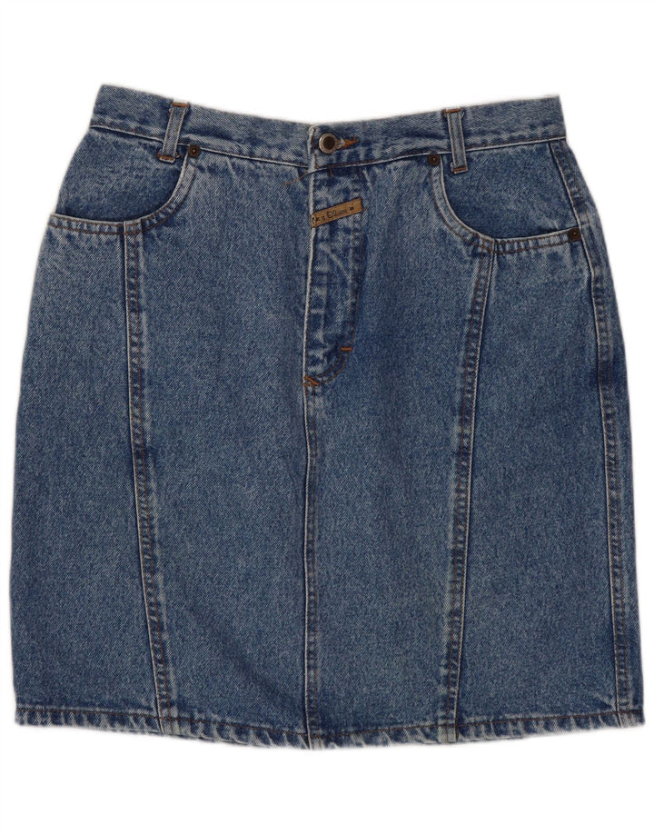 Fusta de blugi S.OLIVER pentru femei IT 40 Small W30 Blue