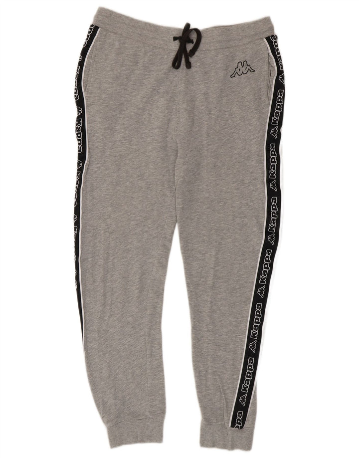 Pantaloni de trening grafic pentru bărbați KAPPA Pantaloni de jogging Gri mediu Colorblock